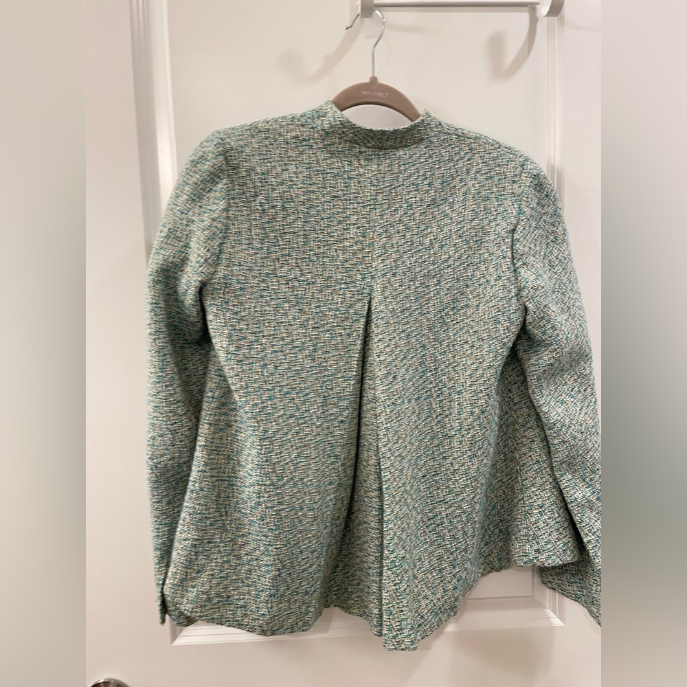 One Button Tweed Blazer - Picture 8 of 8